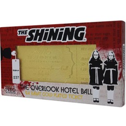 Figurine FaNaTtiK The Shining réplique Ticket Gyrosphere (plaqué or) Boutique Geneve Suisse