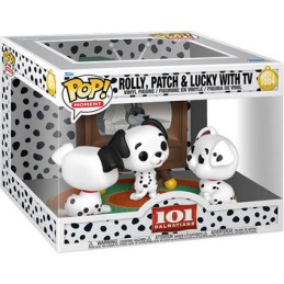 Figurine Funko Pop Moment Les 101 Dalmatiens Rolly Patch et Lucky avec Télévision 3-Pack Boutique Geneve Suisse
