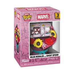 Figurine Funko Pop Bitty Bouquet Marvel Miles Morales et Ghost Spider Valentine 2-Pack Boutique Geneve Suisse