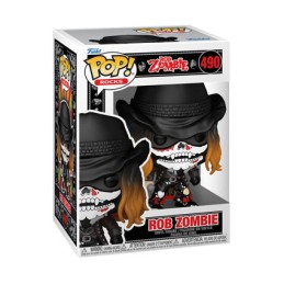 Figur Funko Pop Rocks Rob Zombie avec Bandana Geneva Store Switzerland