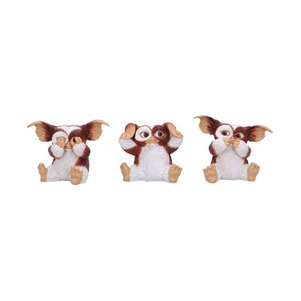 Figur Nemesis Now Gremlins Three Wise Gizmo 3-Pack Geneva Store Switzerland