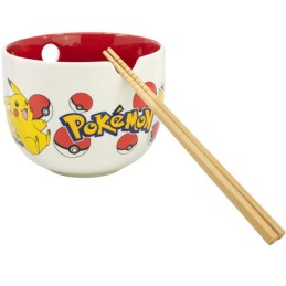 Figurine Stor Pokémon Bol à Ramen avec Baguettes Face Boutique Geneve Suisse