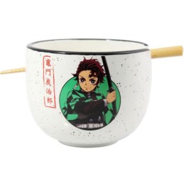 Figurine Just Funky Demon Slayer Bol à Ramen avec Baguettes Tanjiro Boutique Geneve Suisse