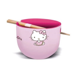 Figurine Stor Sanrio Bol à Ramen avec Baguettes Hello Kitty Japan Boutique Geneve Suisse