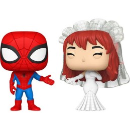 Figuren Funko Pop Superhero Couples Spider-Man und MJ 2-Pack Genf Shop Schweiz