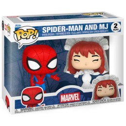 Figur Funko Pop Superhero Couples Spider-Man and MJ 2-Pack Geneva Store Switzerland