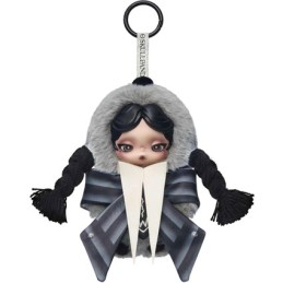 Figurine POP MART POP MART – SKULLPANDA x Wednesday Plush (Nevermore Academy) Boutique Geneve Suisse