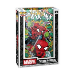 Figuren Funko Pop Comic Covers Web of Spider-Man n°70 Spider-Hulk mit Acryl Schutzhülle Genf Shop Schweiz