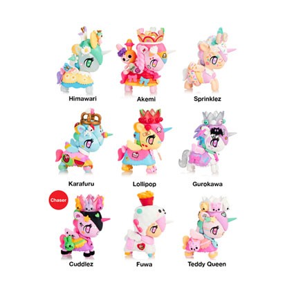 Figurine Tokidoki Mystery Box Harajuku Princess Unicorno par Tokidoki Boutique Geneve Suisse