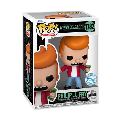 Figur Funko Pop Futurama Philip J. Fry Take My Money Meme Limited Edition Geneva Store Switzerland