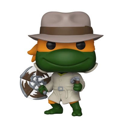 Pop Teenage Mutant Ninja Turtles Michelangelo in Trenchcoat Limitierte Auflage