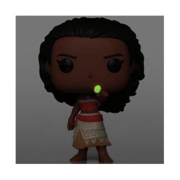 Figurine Funko Pop Phosphorescent Vaiana La Légende du Bout du Monde Moana avec une Goute d'Eau Boutique Geneve Suisse