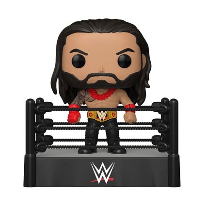 Figurine Funko Pop Deluxe Catch WWE Roman Reigns dans le Ring Boutique Geneve Suisse