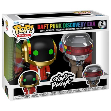 Figurine Funko Pop Rocks Daft Punk Discovery 2-Pack Boutique Geneve Suisse