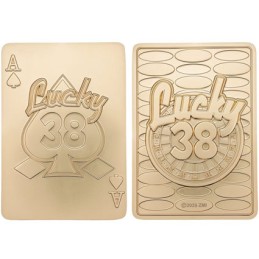 Figur FaNaTtiK Fallout New Vegas Replica Lucky 38 Imitation Gold Casino Set Limited Edition Geneva Store Switzerland