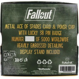 Figurine FaNaTtiK Fallout New Vegas Réplique Lucky 38 Imitation Or Casino Set Edition Limitée Boutique Geneve Suisse