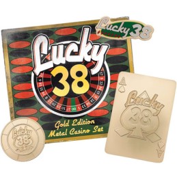 Figur FaNaTtiK Fallout New Vegas Replica Lucky 38 Imitation Gold Casino Set Limited Edition Geneva Store Switzerland