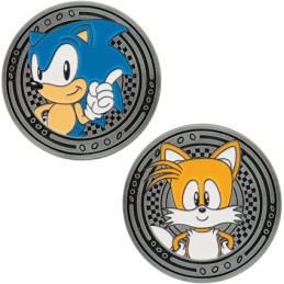 Figur FaNaTtiK Sonic The Hedgehog Collectable Coin Sonic and Tails Geneva Store Switzerland