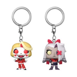 Figur Funko Pop Pocket Keychains Hazbin Hotel Charlie and Vaggie 2-Pack Geneva Store Switzerland