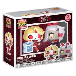 Figuren Funko Pop Pocket Hazbin Hotel Charlie und Vaggie 2-Pack Genf Shop Schweiz