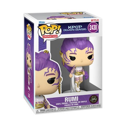Figurine Funko Pop Phosphorescent KPop Demon Hunters Rumi Chase Edition Limitée Boutique Geneve Suisse