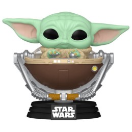 Figuren Funko Pop Star Wars Der Mandalorian und Grogu Grogu im Pram Genf Shop Schweiz