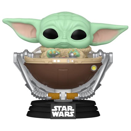 Figuren Funko Pop Star Wars Der Mandalorian und Grogu Grogu im Pram Genf Shop Schweiz
