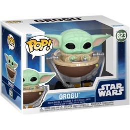 Figur Funko Pop Star Wars The Mandalorian and Grogu Grogu in Pram Geneva Store Switzerland