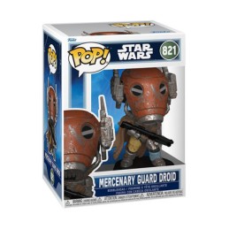 Figurine Funko Pop Star Wars Le Mandalorian et Grogu Mercenary Guard Droid Boutique Geneve Suisse