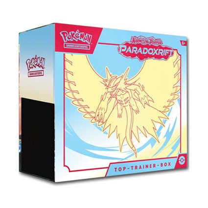 Figur Pokémon Company International German Version Pokémon KP04 Karmesin und Purpur Paradoxrift Top Trainer Box Geneva Store ...