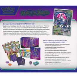 Figurine Pokémon Company International Version Allemande Pokémon KP01 Karmesin und Purpur Koraidon Top Trainer Box Boutique G...