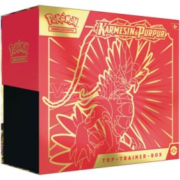 Figurine Pokémon Company International Pokémon KP01 Karmesin und Purpur Koraidon Top Trainer Box Version Allemande Boutique G...
