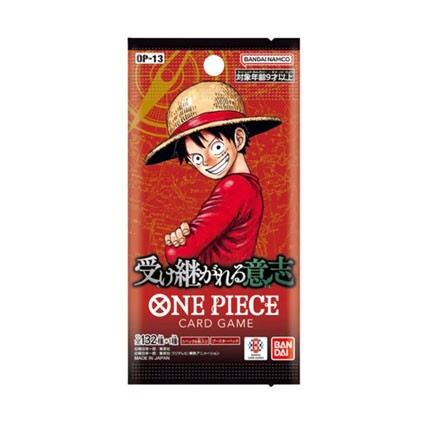 Figur Bandai One Piece OP-13 Carrying On His Will Booster Pack Japanese Version Geneva Store Switzerland
