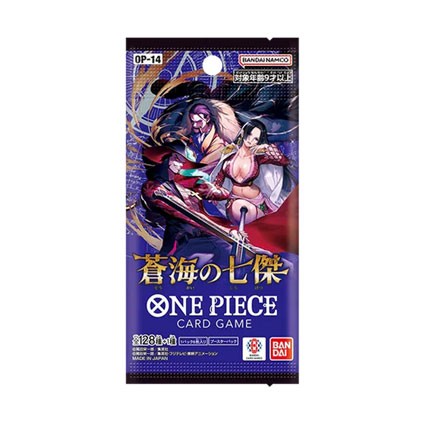 Figur Bandai One Piece OP-14 The Azure Sea's Seven Booster Pack Japanese Version Geneva Store Switzerland
