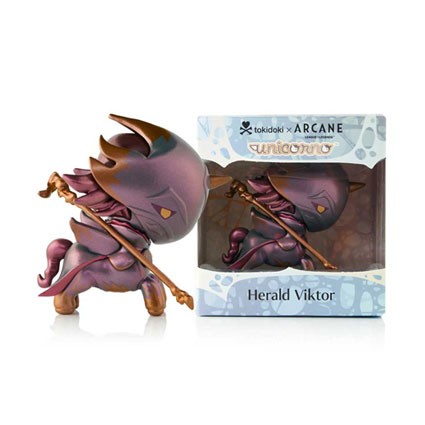 Figur Tokidoki Unicorno Herald Viktor by Tokidoki x Arcane Limited Edition Geneva Store Switzerland