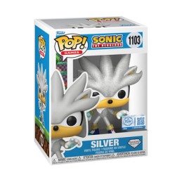 Figur Funko Pop Diamond Sonic The Hedgehog Silver The Hedgehog Limited Edition Geneva Store Switzerland