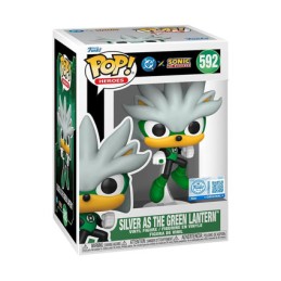 Figuren Funko Pop Heroes DC x Sonic The Hedgehog Silver as The Green Lantern Limitierte Auflage Genf Shop Schweiz