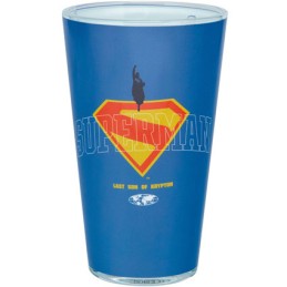 Figur Paladone DC Comics Superman Beer Glass Pint Geneva Store Switzerland