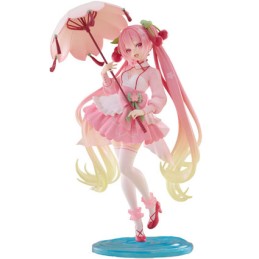 Figur Taito Hatsune Miku AMP Newley Written Sakura Miku Sakura Dress Geneva Store Switzerland