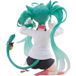Figurine Taito Hatsune Miku Desktop Cute Hatsune Miku Cat Ear T-Shirt Boutique Geneve Suisse
