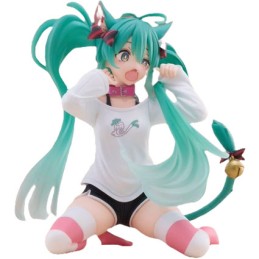 Figurine Taito Hatsune Miku Desktop Cute Hatsune Miku Cat Ear T-Shirt Boutique Geneve Suisse