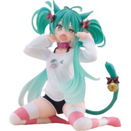 Figurine Taito Hatsune Miku Desktop Cute Hatsune Miku Cat Ear T-Shirt Boutique Geneve Suisse