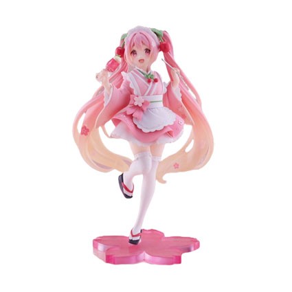 Figur Taito Hatsune Miku Newley Written Sakura Miku Japanese Cafe Geneva Store Switzerland