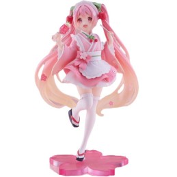 Figur Taito Hatsune Miku Newley Written Sakura Miku Japanese Cafe Geneva Store Switzerland