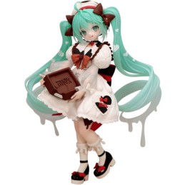 Figur Furyu Hatsune Miku x Tirol Choco Trio-Try-iT Hatsune Miku Milk Geneva Store Switzerland