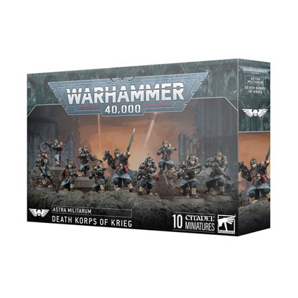 Figur Games Workshop Warhammer 40.000 Astra Militarum Death Korps of Krieg Geneva Store Switzerland