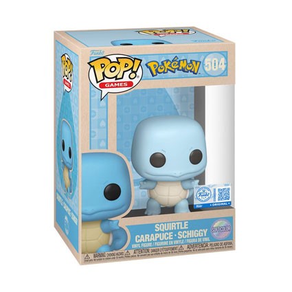 Figur Funko Pop Pokémon Squirtle SftClr Limited Edition Geneva Store Switzerland