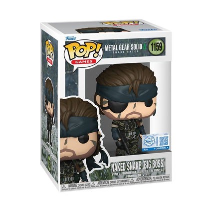 Figurine Funko Pop Metal Gear Solid 3 Big Boss Edition Limitée Boutique Geneve Suisse