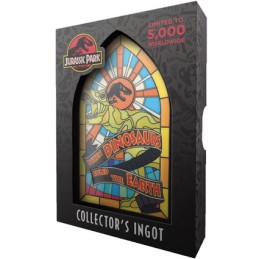 Figur FaNaTtiK Jurassic Park Ingot Stained Glass Style Metal Geneva Store Switzerland
