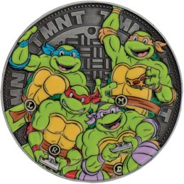 Figuren FaNaTtiK Teenage Mutant Ninja Turtles Sammelmünze Krang Genf Shop Schweiz